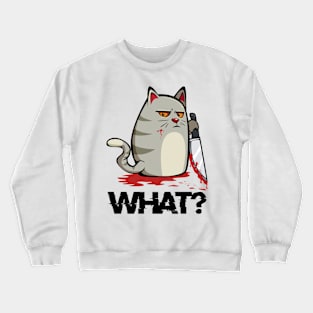 Cat Crewneck Sweatshirt